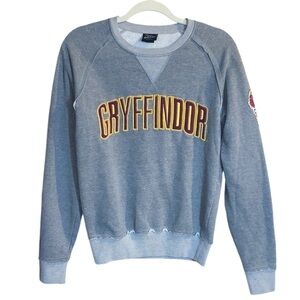 Universal Studios Harry Potter Gray/Red “Gryffindor” Crew Sweatshirt, Size XS